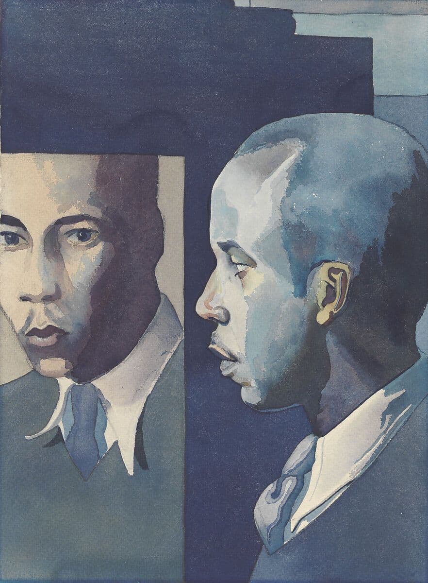 Self-Portrait, Samuel Joseph Brown, Jr. ca. 1941